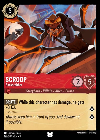 Scroop - Backstabber, Into the Inklands 122/204