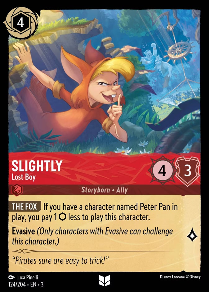 Slightly - Lost Boy, Into the Inklands 124/204