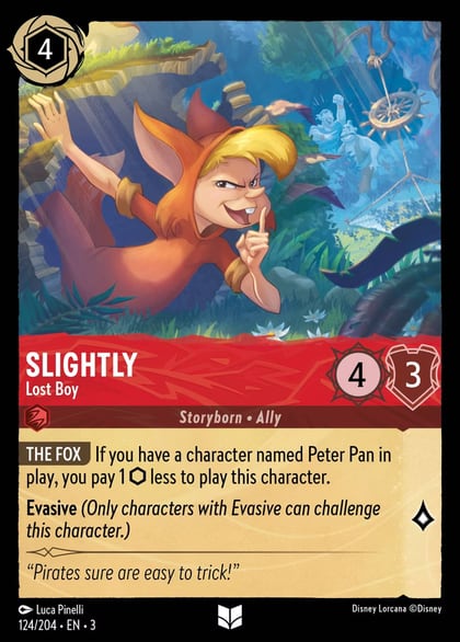 Slightly - Lost Boy, Into the Inklands 124/204
