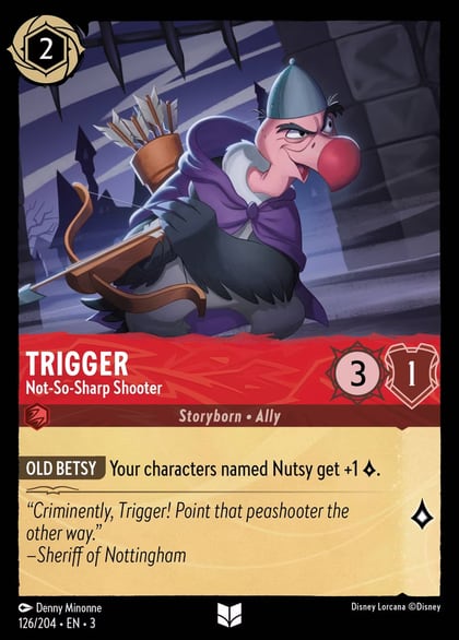 Trigger - Not-So-Sharp Shooter, Into the Inklands 126/204