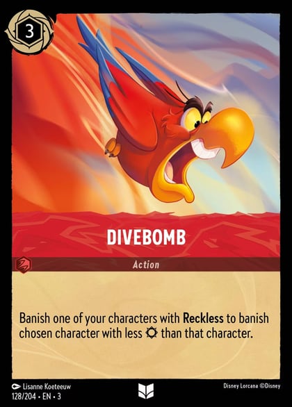Divebomb, Into the Inklands 128/204