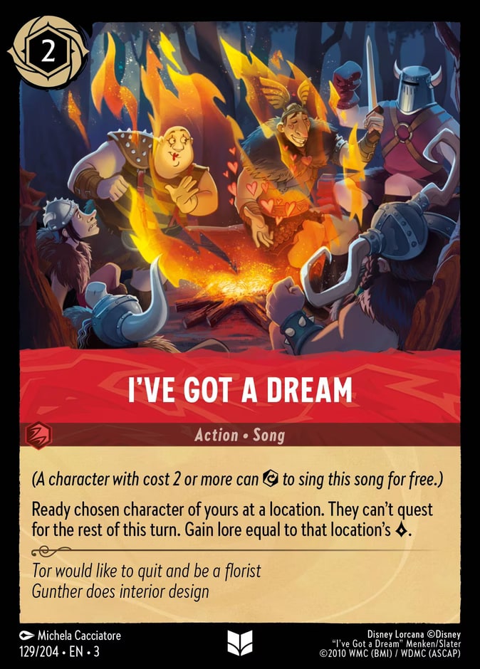 I've Got a Dream, Into the Inklands 129/204