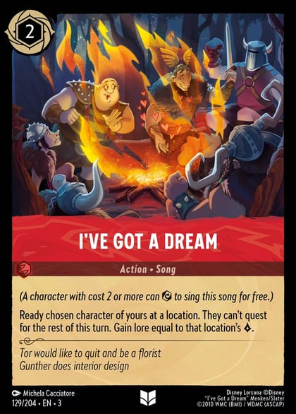 I've Got a Dream, Into the Inklands 129/204
