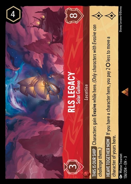 RLS Legacy - Solar Galleon, Into the Inklands 136/204