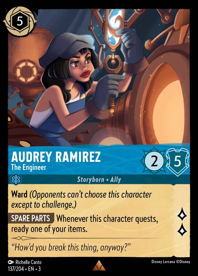 Audrey Ramirez - The Engineer, Into the Inklands 137/204