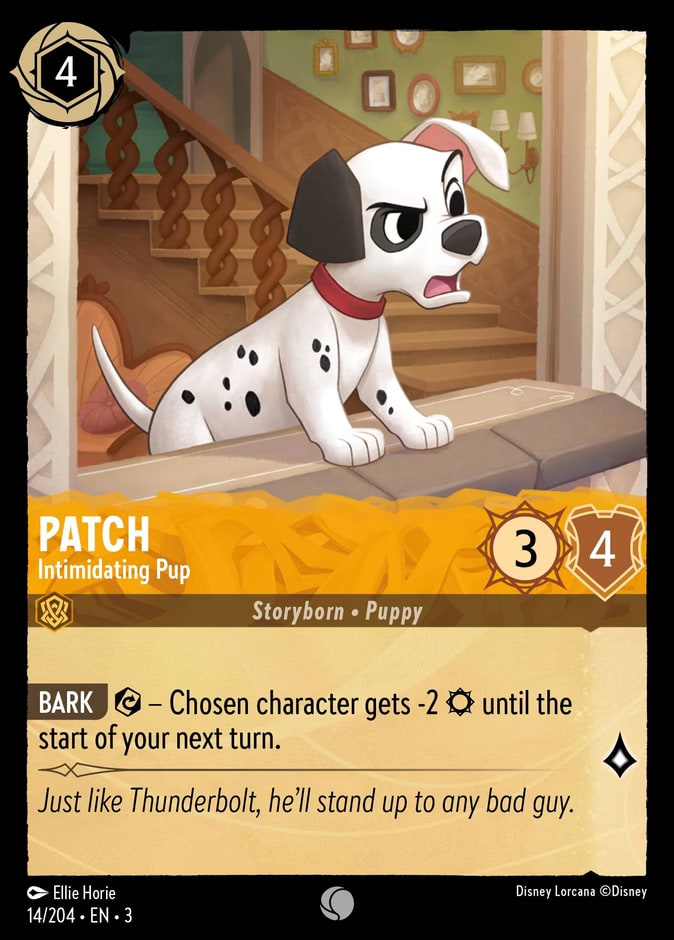 Patch - Intimidating Pup, Into the Inklands 14/204