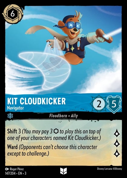 Kit Cloudkicker - Navigator, Into the Inklands 147/204