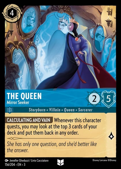 The Queen - Mirror Seeker, Into the Inklands 156/204
