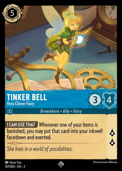 Tinker Bell - Very Clever Fairy, Into the Inklands 157/204