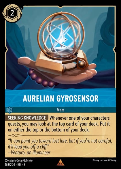 Aurelian Gyrosensor, Into the Inklands 163/204