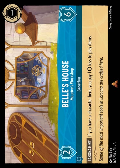 Belle's House - Maurice's Workshop, Into the Inklands 168/204