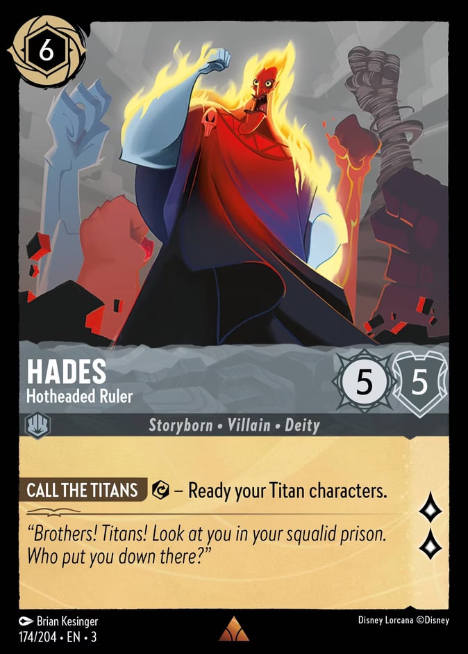 Hades - Hotheaded Ruler, Into the Inklands 174/204