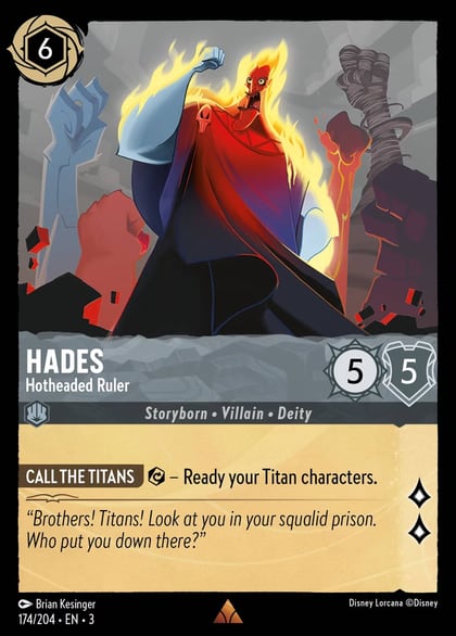 Hades - Hotheaded Ruler, Into the Inklands 174/204