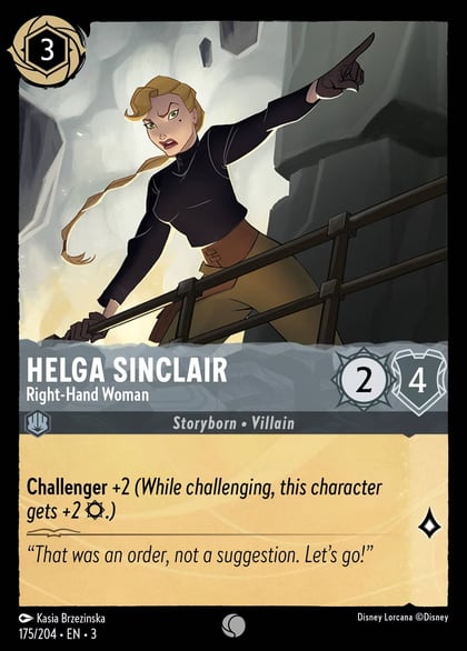 Helga Sinclair - Right-Hand Woman, Into the Inklands 175/204