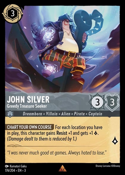 John Silver - Greedy Treasure Seeker, Into the Inklands 176/204