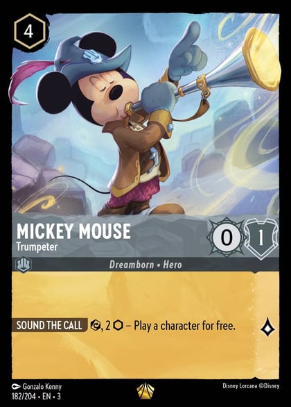 Mickey Mouse - Trumpeter, Into the Inklands 182/204