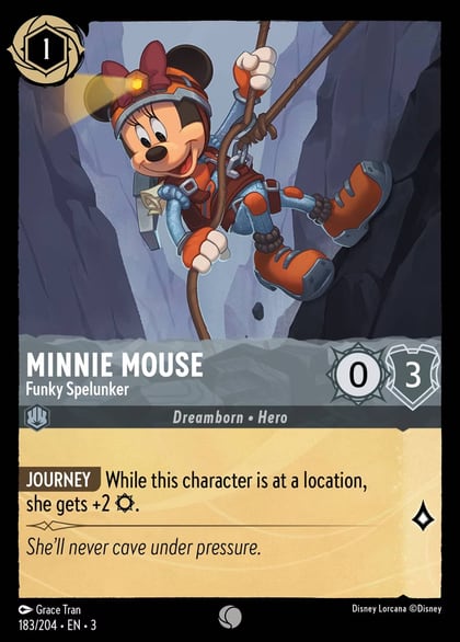 Minnie Mouse - Funky Spelunker, Into the Inklands 183/204