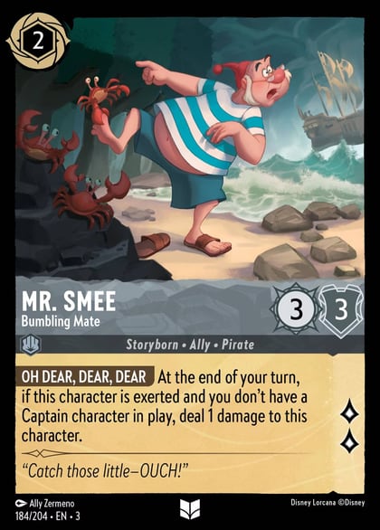 Mr. Smee - Bumbling Mate, Into the Inklands 184/204
