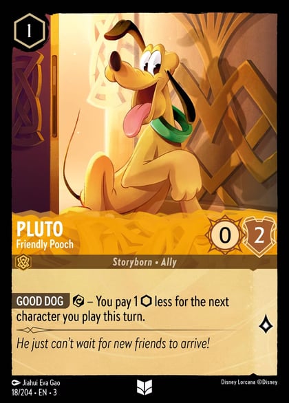 Pluto - Friendly Pooch, Into the Inklands 18/204