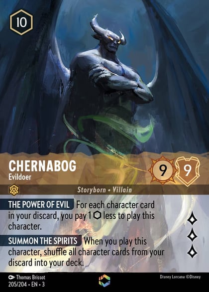 Chernabog - Evildoer (Enchanted), Into the Inklands 205/204
