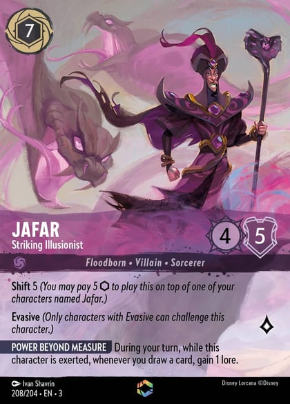 Jafar - Striking Illusionist (Enchanted), Into the Inklands 208/204