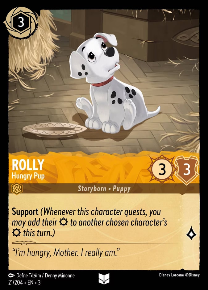 Rolly - Hungry Pup, Into the Inklands 21/204