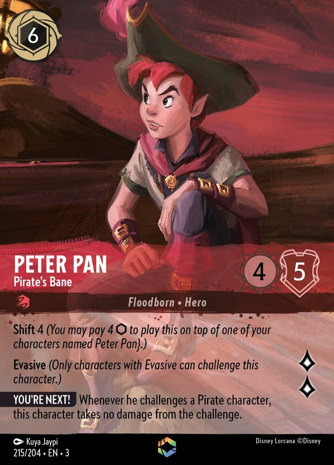 Peter Pan - Pirate's Bane (Enchanted), Into the Inklands 215/204