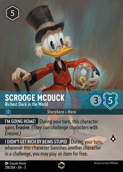 Scrooge McDuck - Richest Duck in the World (Enchanted), Into the Inklands 218/204