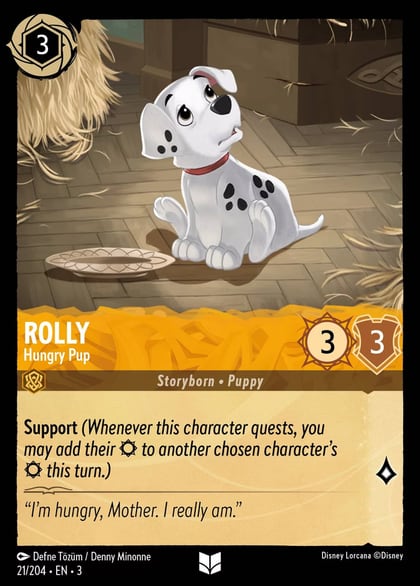 Rolly - Hungry Pup, Into the Inklands 21/204