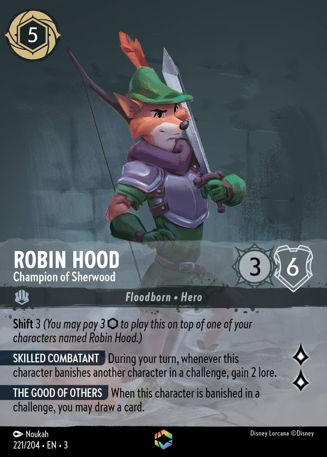 Robin Hood - Champion of Sherwood (Enchanted), Into the Inklands 221/204