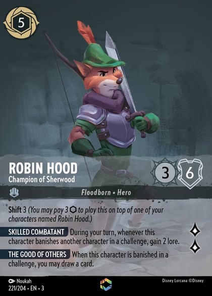 Robin Hood - Champion of Sherwood (Enchanted), Into the Inklands 221/204