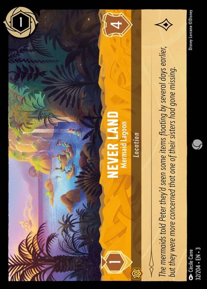 Never Land - Mermaid Lagoon, Into the Inklands 32/204