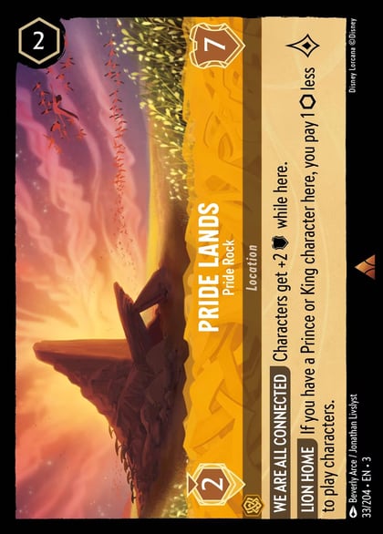 Pride Lands - Pride Rock, Into the Inklands 33/204