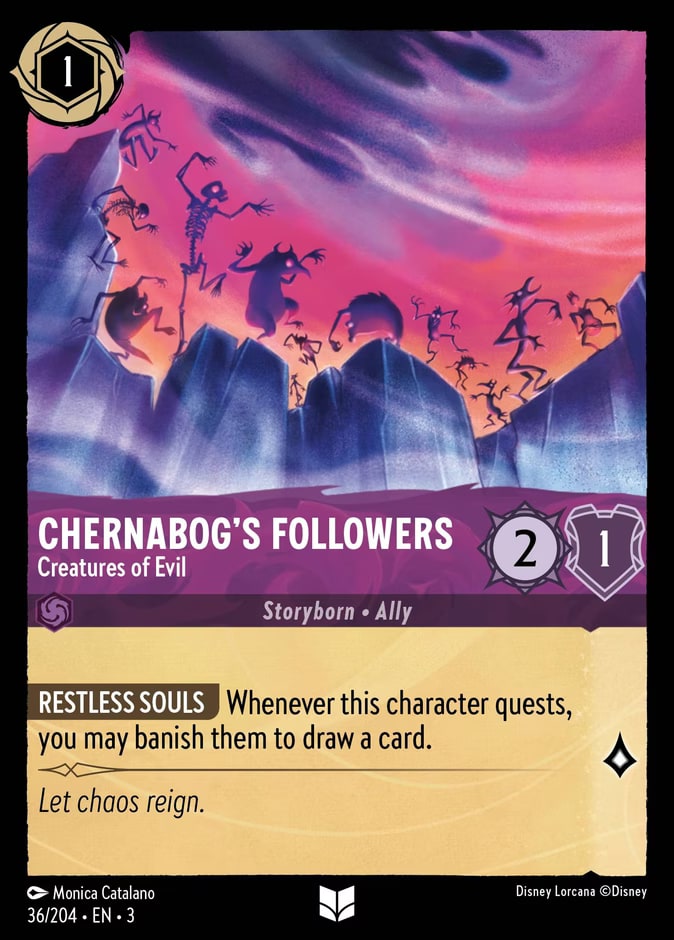 Chernabog's Followers - Creatures of Evil, Into the Inklands 36/204
