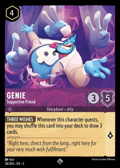 Genie - Supportive Friend, Into the Inklands 38/204