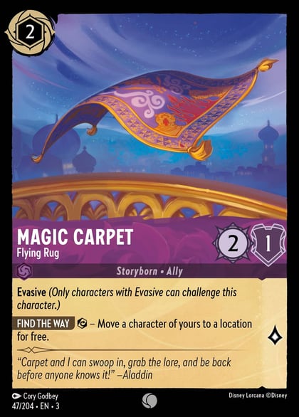 Magic Carpet - Flying Rug, Into the Inklands 47/204