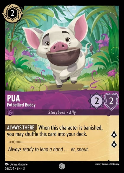 Pua - Potbellied Buddy, Into the Inklands 53/204