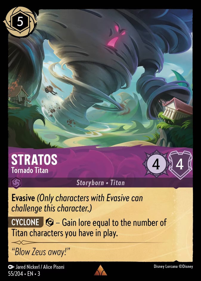 Stratos - Tornado Titan, Into the Inklands 55/204
