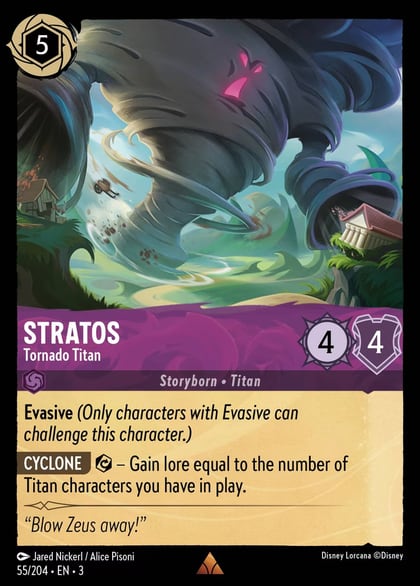 Stratos - Tornado Titan, Into the Inklands 55/204