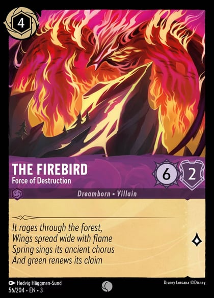 The Firebird - Force of Destruction, Into the Inklands 56/204