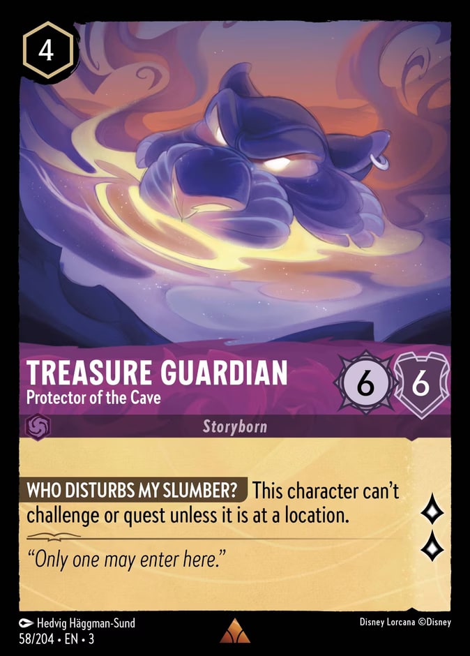 Treasure Guardian - Protector of the Cave, Into the Inklands 58/204