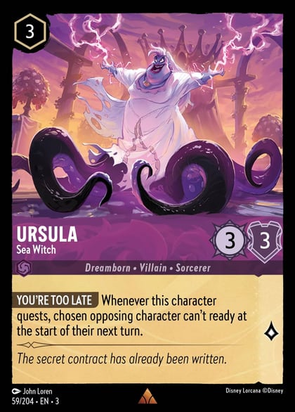 Ursula - Sea Witch, Into the Inklands 59/204