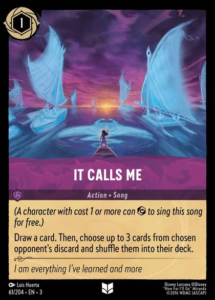 It Calls Me, Into the Inklands 61/204