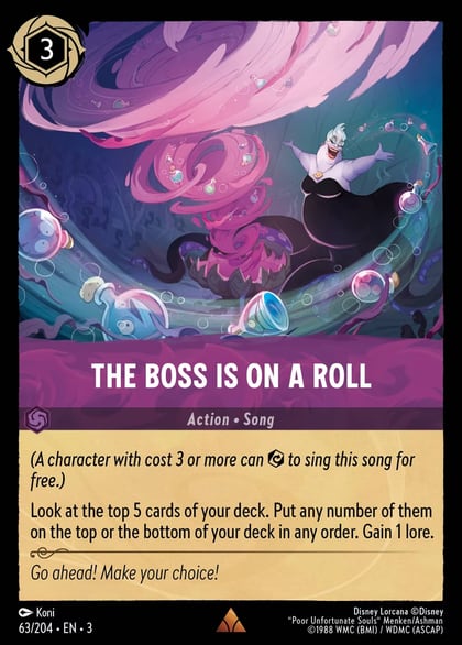 The Boss is on a Roll, Into the Inklands 63/204