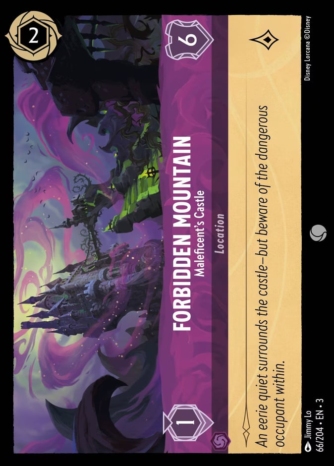 Forbidden Mountain - Maleficent's Castle, Into the Inklands 66/204