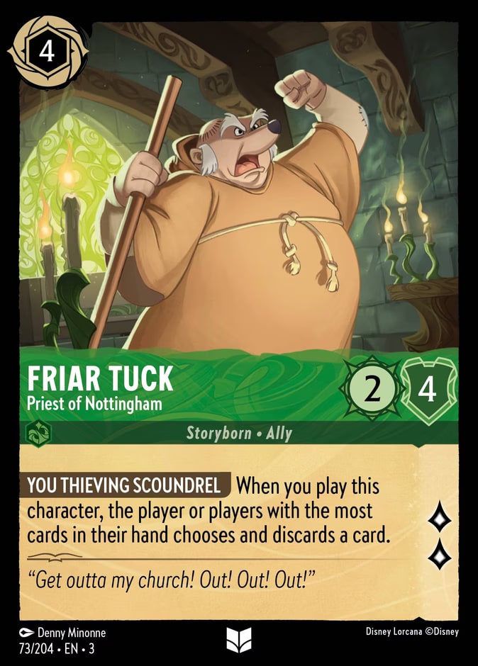 Friar Tuck - Priest of Nottingham, Into the Inklands 73/204