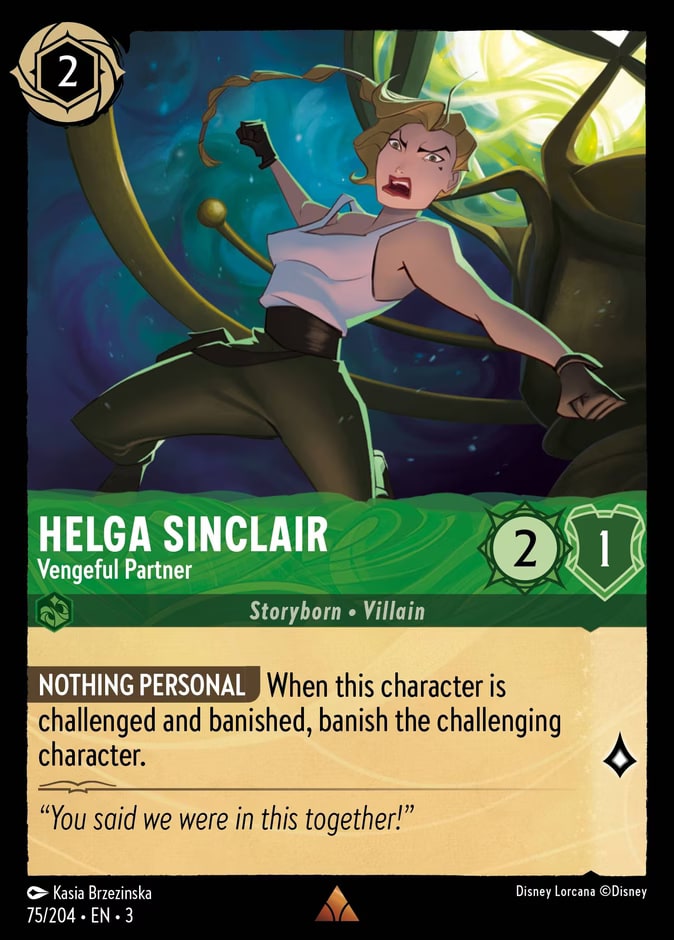 Helga Sinclair - Vengeful Partner, Into the Inklands 75/204