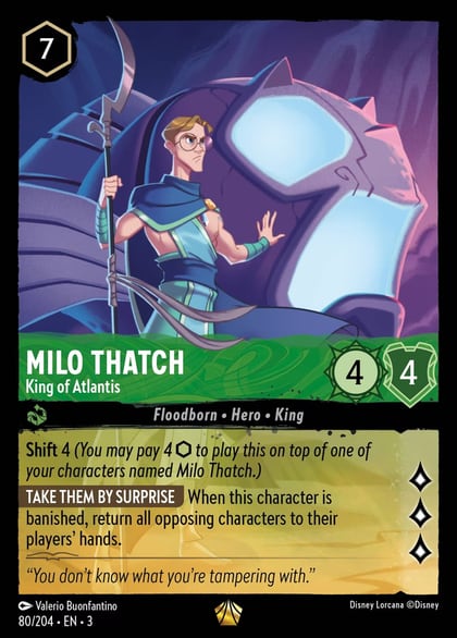 Milo Thatch - King of Atlantis, Into the Inklands 80/204
