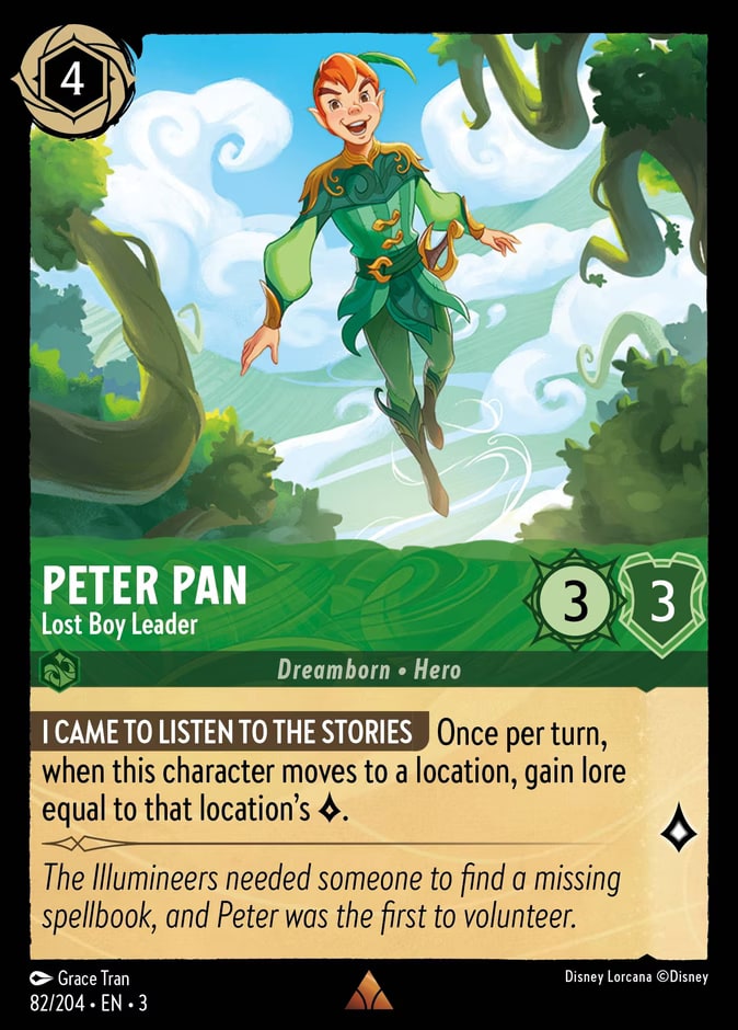 Peter Pan - Lost Boy Leader, Into the Inklands 82/204