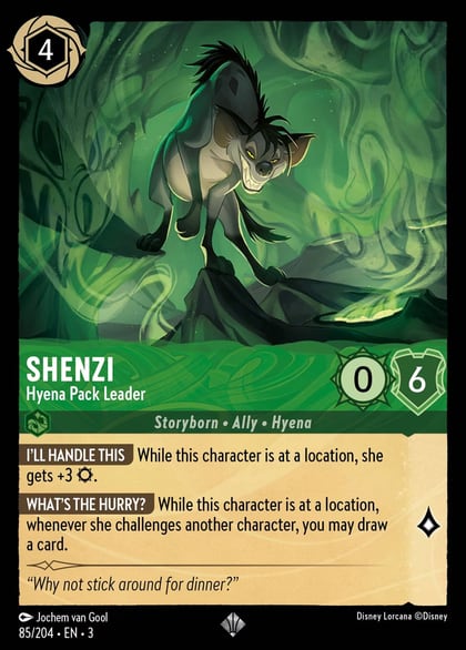 Shenzi - Hyena Pack Leader, Into the Inklands 85/204